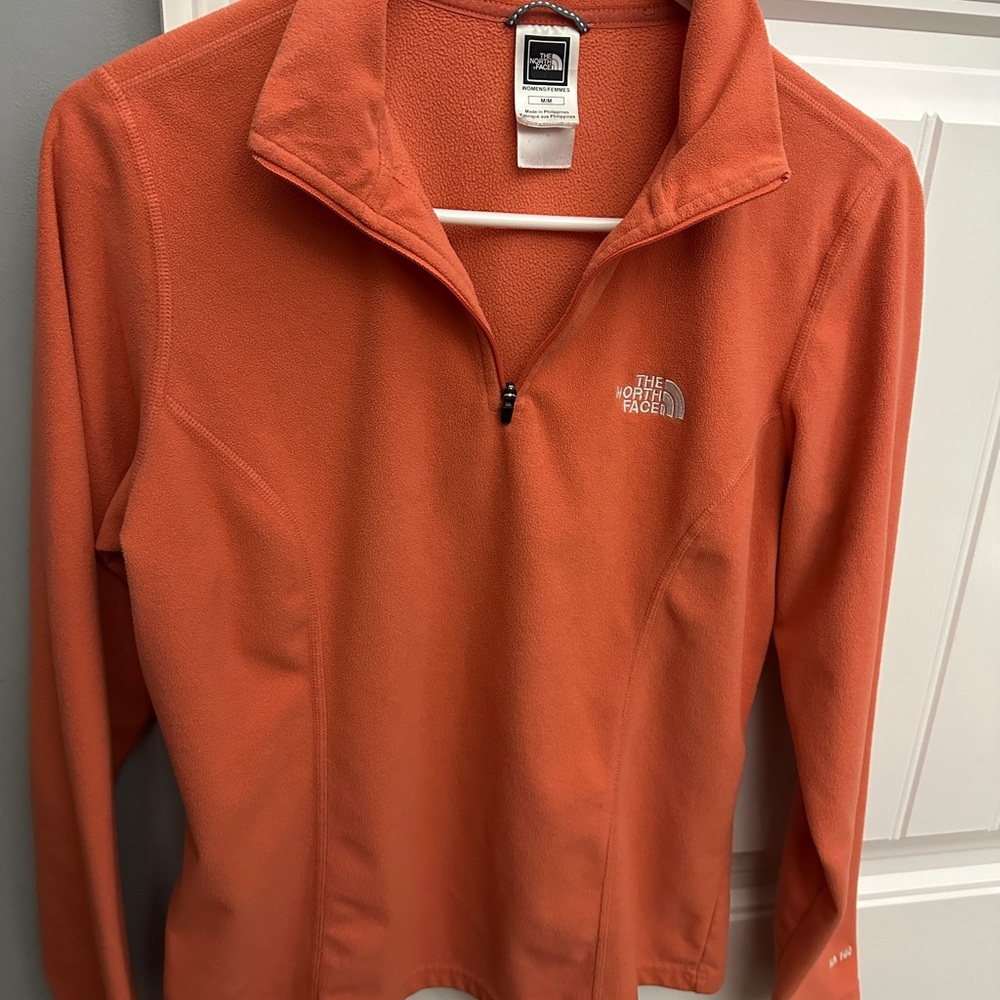 Quarter zip/North Face Women's Orange/ish Top